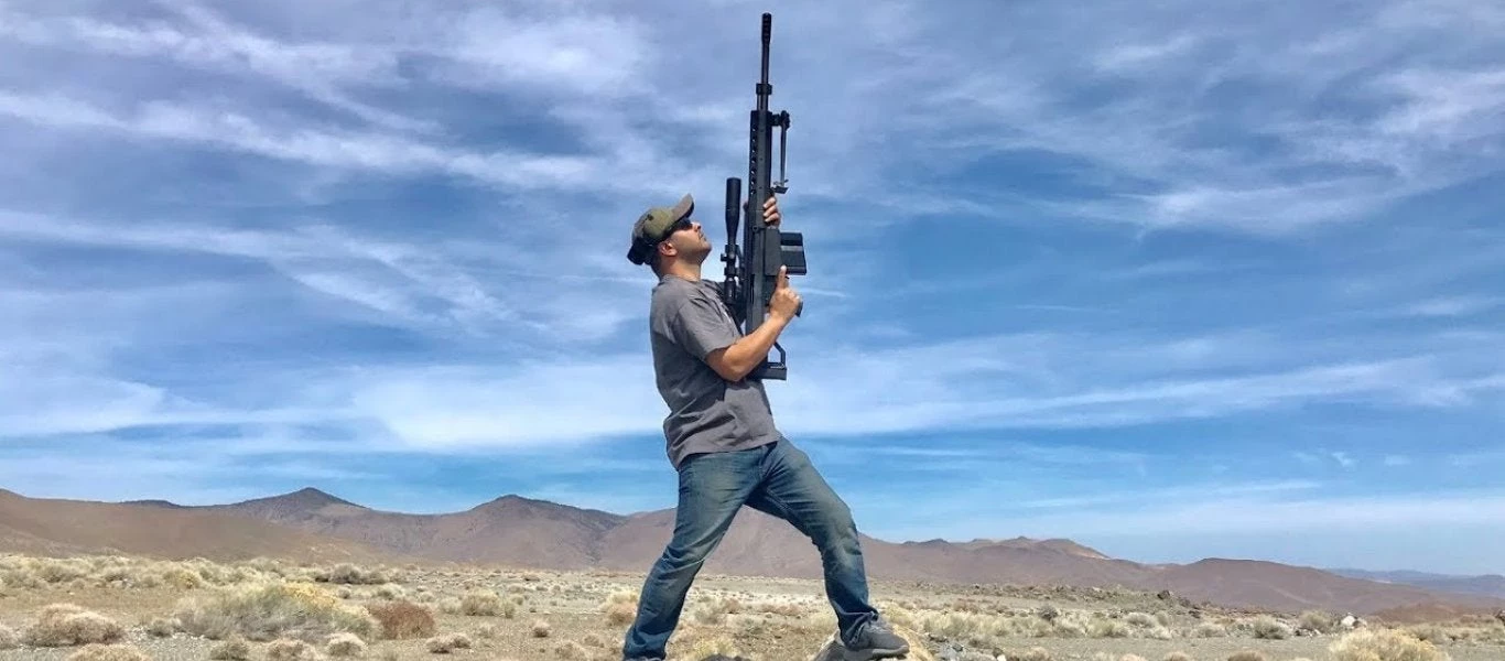 Δοκιμή: Πόση ώρα θέλει ένα βλήμα από Barret των 0,50 να επιστρέψει στο έδαφος; (βίντεο)